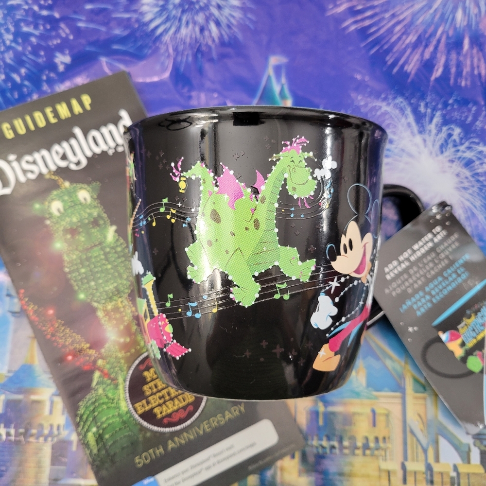 DisneyParks Disneyland The Main Street Electrical Parade 50th Ann Mug NWT